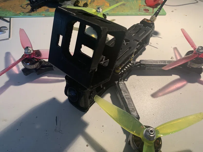 Mount Gopro Hero 11 Mini Cho Khung TBS Sourceone v5 25º - Image 1