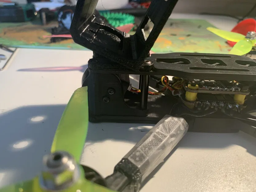 Mount Gopro Hero 11 Mini Cho Khung TBS Sourceone v5 25º - Image 2