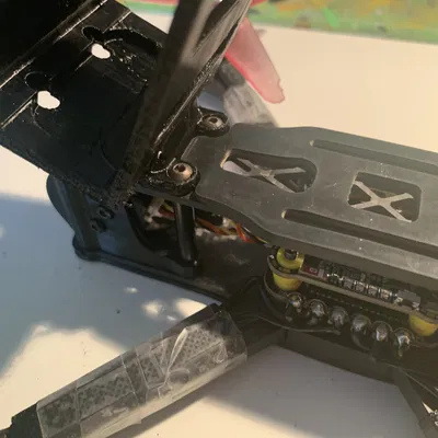 Mount Gopro Hero 11 Mini Cho Khung TBS Sourceone v5 25º