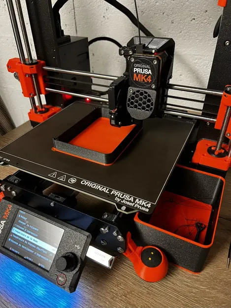 Remix Thùng Rác Prusa MK4 với Chân SquashBall - Image 1