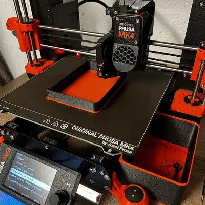 Remix Thùng Rác Prusa MK4 với Chân SquashBall