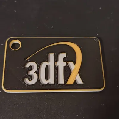 3dfx Keychain