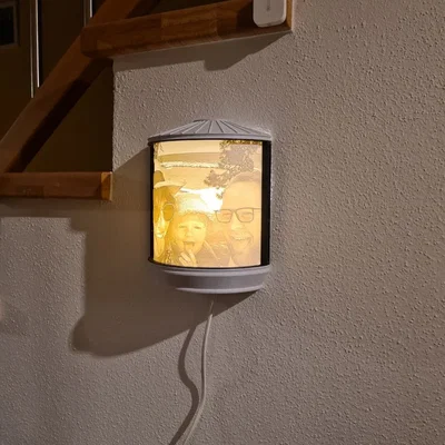 Đèn Lithophane Gắn Tường Cao Hơn (bản sửa đổi)