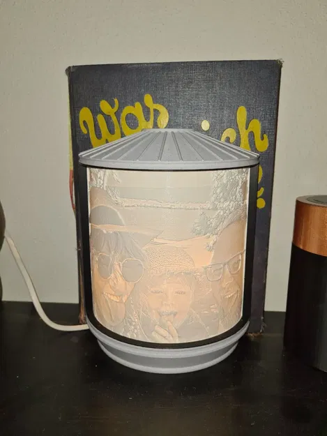 Đèn Lithophane Gắn Tường Cao Hơn (bản sửa đổi) - Image 3