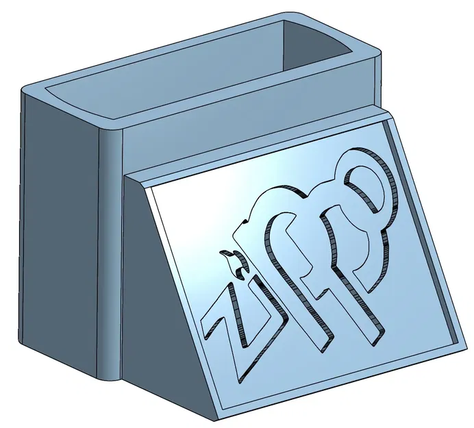 Chân Đế Zippo Đơn Giản Có Logo - Image 2