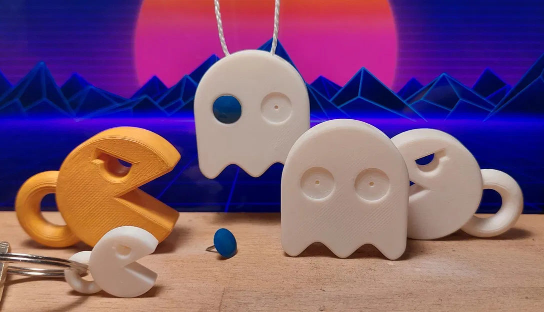 Pac-Man Giận Dữ Và Kẻ Thù Với Mắt Ghim - Image 1