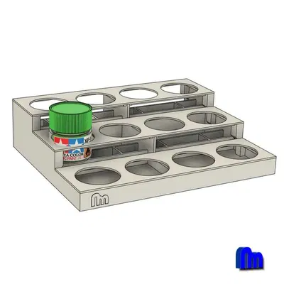 Giá đỡ lọ sơn mô hình