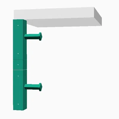 Giá Đỡ Cuộn Dây Cho Bàn IKEA Lack