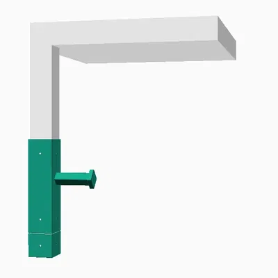 Giá Đỡ Cuộn Dây Cho Bàn IKEA Lack