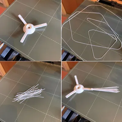 Giá Đỡ Lông Bàn Chải Xoay Robot Hút Bụi Roomba