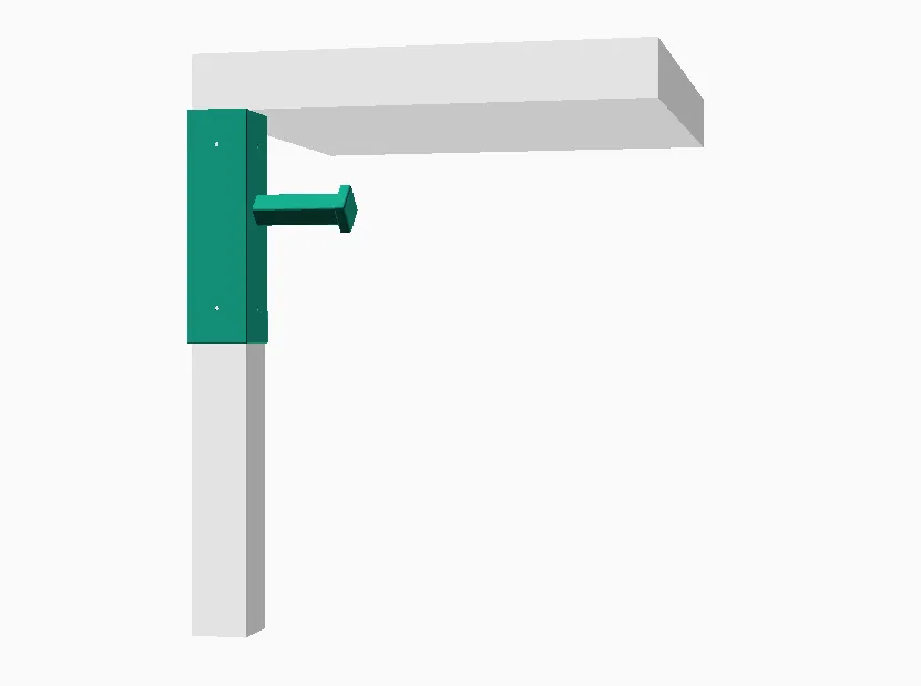 Giá Đỡ Cuộn Dây Cho Bàn IKEA Lack - Image 5