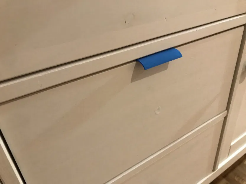 Relocated Drawer Knob or Handle - Image 1