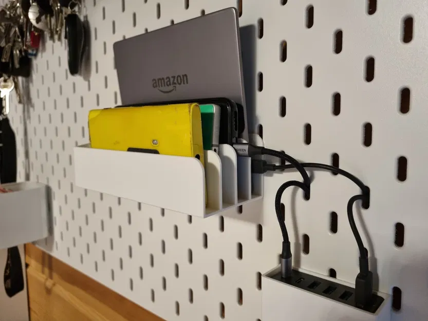 Giá đỡ điện thoại và máy tính bảng Ikea Skadis - Image 1