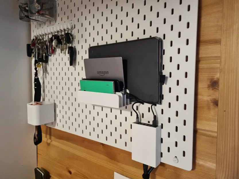 Giá đỡ điện thoại và máy tính bảng Ikea Skadis - Image 2