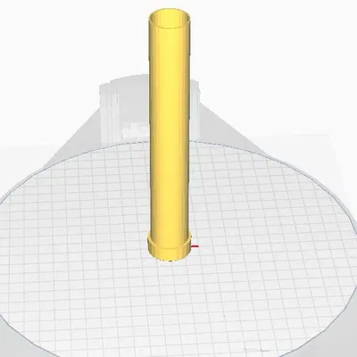 Ống 26mm Thay thế Xiphong Nhôm cho Bồn cầu