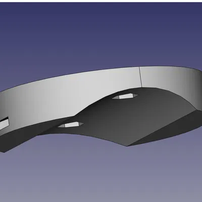 Blink camera parametric pole mount