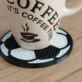 Đế lót ly hình trái banh - Thumbnail 1