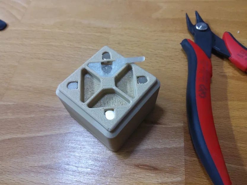 Khuôn Gá Lắp Nam Châm Cho Hộp Gridfinity Parametric của Pred - Image 1