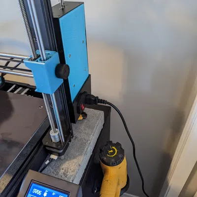 Sovol SV06: Nắp PSU Quạt 80x10mm Gắn Trong