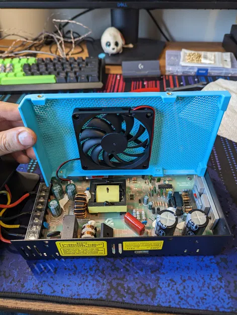 Sovol SV06: Nắp PSU Quạt 80x10mm Gắn Trong - Image 3