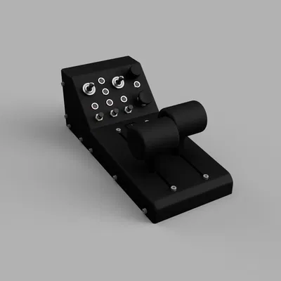 Bộ Điều Khiển Throttle Đôi Để Mô Phỏng Bay Trên Bàn