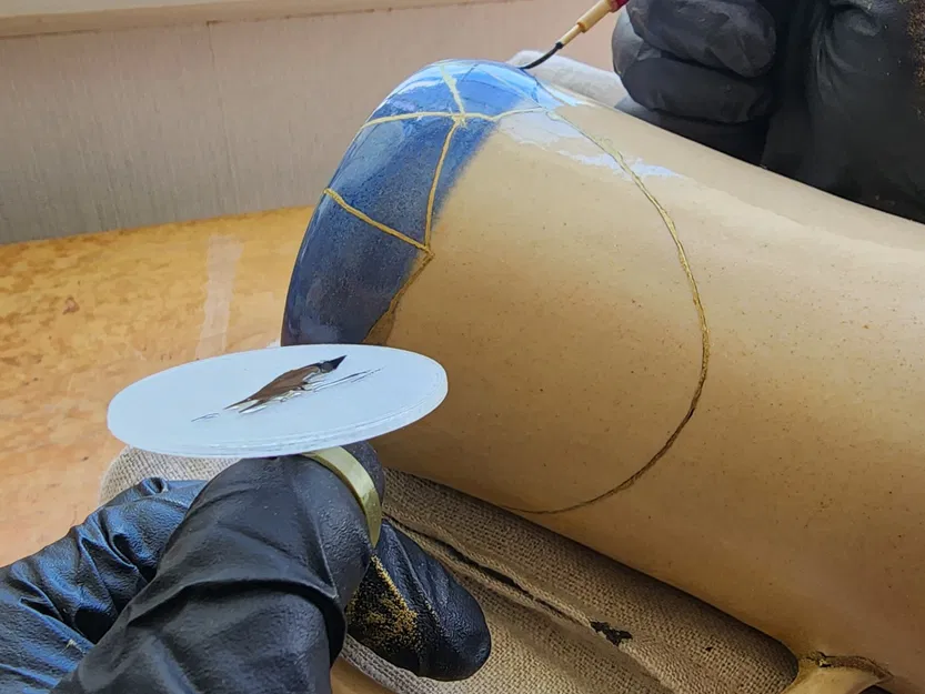 Bảng màu sơn gắn nhẫn ngón cái - Image 2