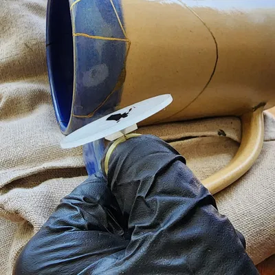 Bảng màu sơn gắn nhẫn ngón cái