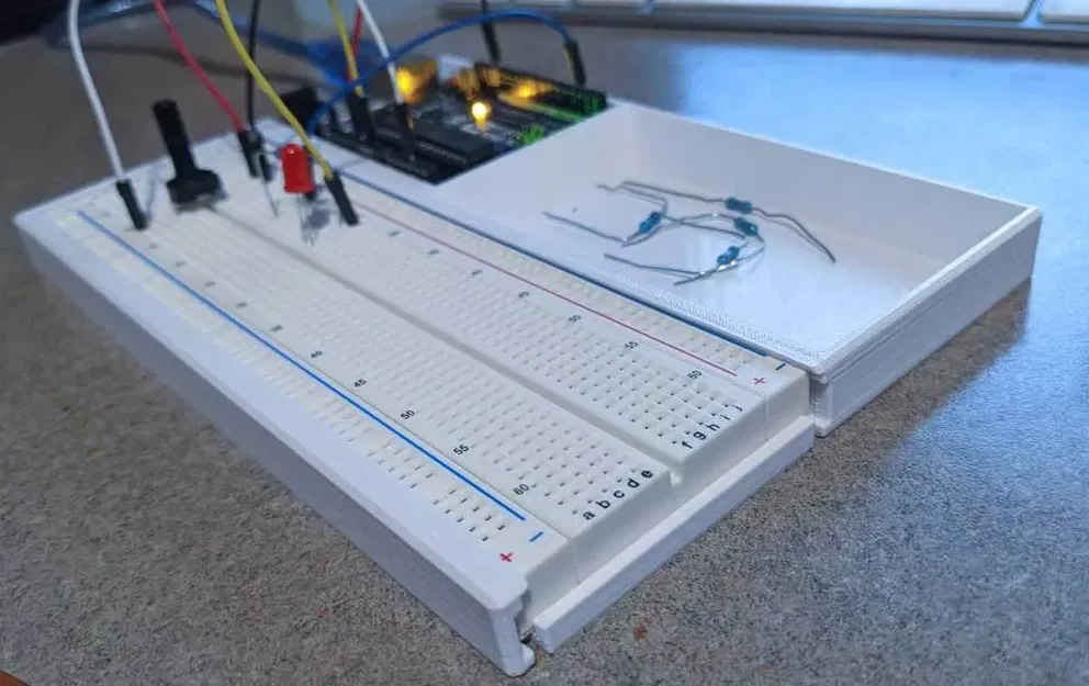Khay Giữ Arduino Uno và Breadboard - Image 3