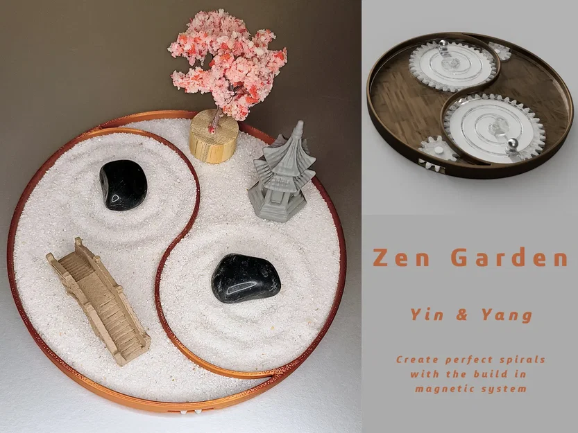 Vườn Thiền (Âm & Dương) Xoắn Ốc - Image 1