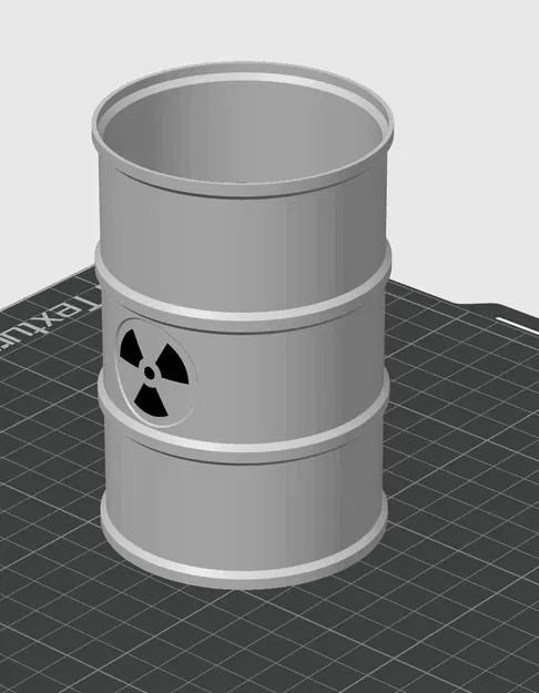 Chân Cắm Bút và Phụ Kiện Hình Thùng Rác Hóa Chất - Image 1