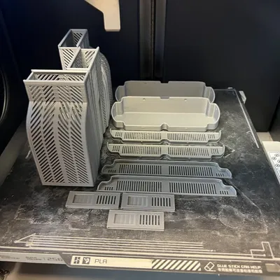 Khay Hút Ẩm Kèm Đồng Hồ Đo Độ Ẩm Cho Bambu Lab AMS