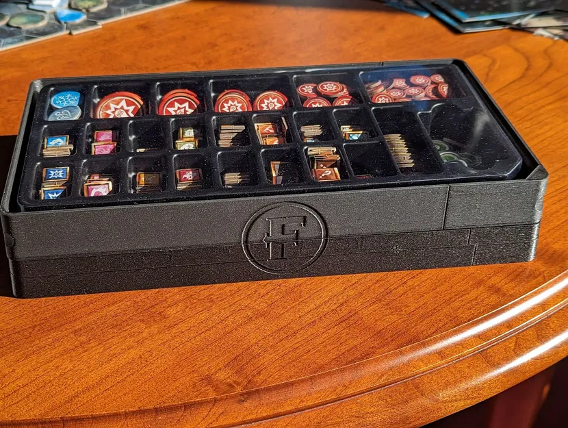 Bộ sắp xếp và khay chứa ô phủ lên Frosthaven - Image 5