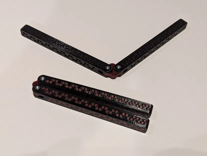 Butterfly No-Knife - Đồ Chơi Fidget Balisong Không Lưỡi - Image 1