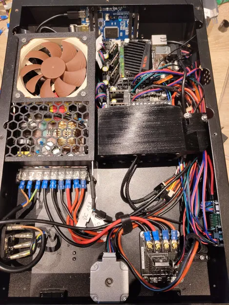 Giá đỡ BTT Manta E3EZ + Quạt + Mosfet cho Anycubic i3 Mega - Image 1