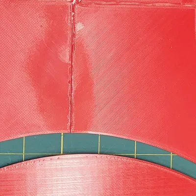 Khuôn Vải Cho Mẫu Chăn "Double Wedding Ring" Cỡ Em Bé