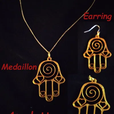 Bùa May Mắn/Bông Tai Bàn Tay Che Chở MK3+MK4