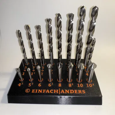 Giá đỡ Mũi Khoan và Mũi Khoét Lỗ Kích Cỡ Metric