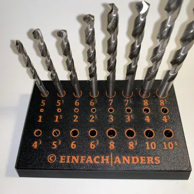 Giá đỡ Mũi Khoan và Mũi Khoét Lỗ Kích Cỡ Metric