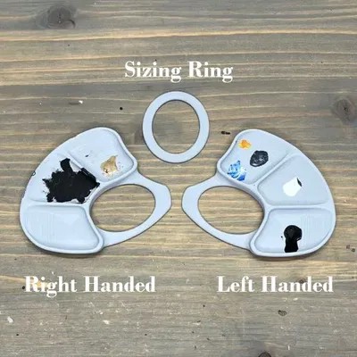 Petite Paint Palette – Khay Sâu 1/3/5 + Nắp Bấm