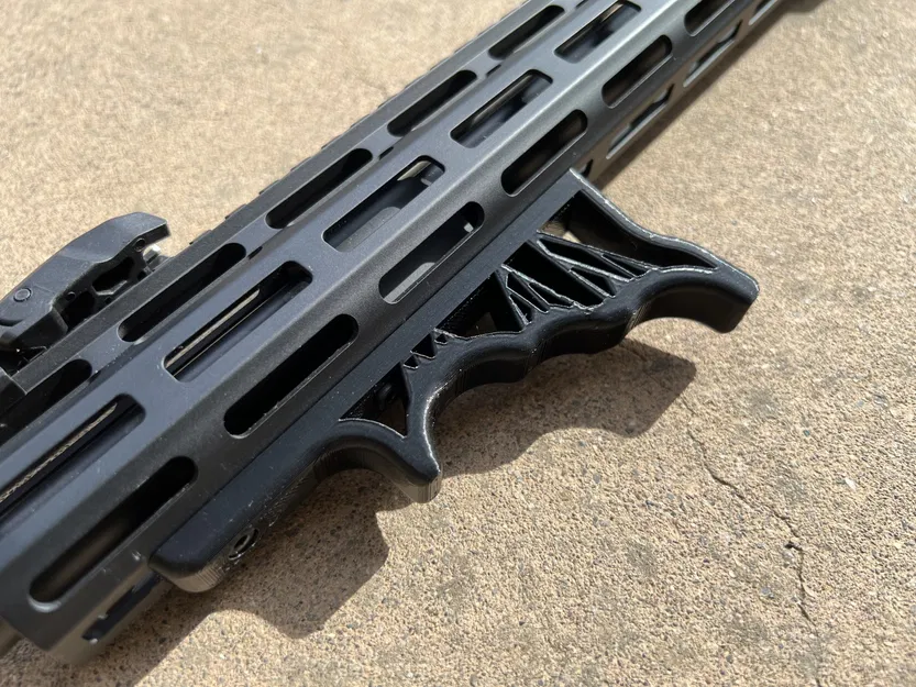 AR15 M-LOK Airsoft Forgrip for Rifle with Gas Block Issues - Image 1