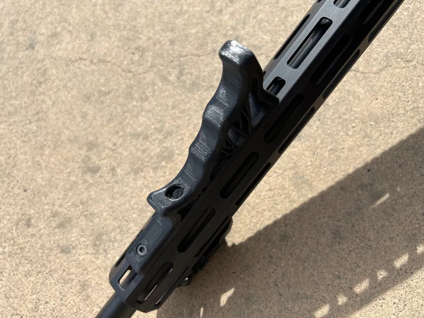 AR15 M-LOK Airsoft Forgrip for Rifle with Gas Block Issues - Image 3