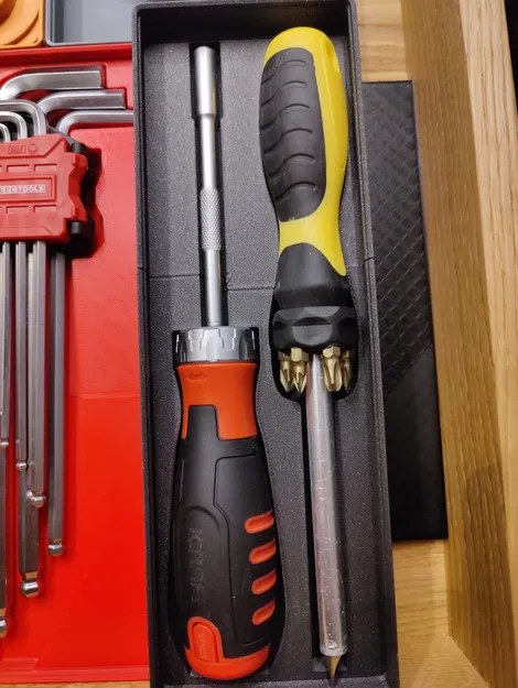 Hộp Gridfinity - Kệ đựng lục giác/cờ lê - Image 3