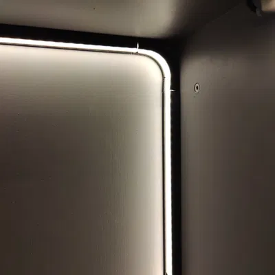 LED strip mount and diffuser