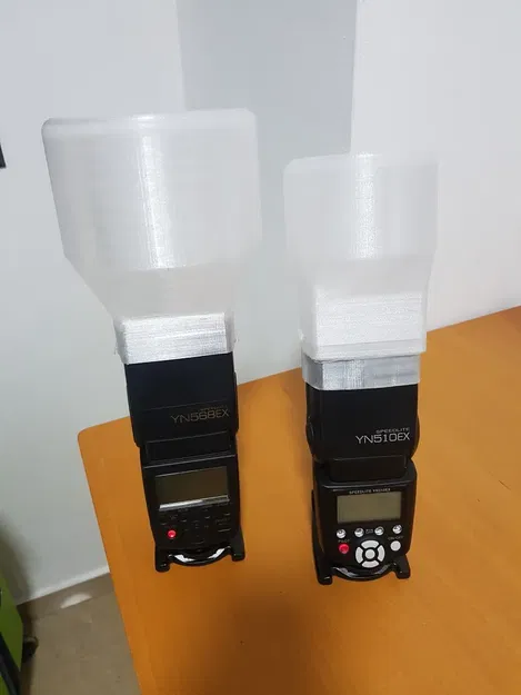 Bộ khuếch tán đèn flash cho Yongnuo YN568EX/YN510EX - Image 5