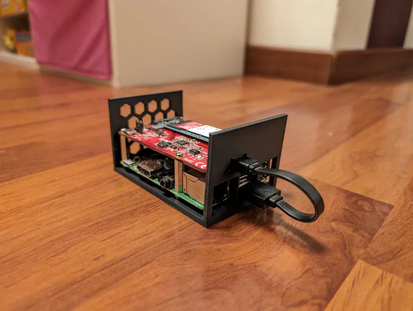 Vỏ Raspberry Pi 3B Hỗ Trợ Ổ Cứng NVME M.2 SATA (Startech) - Image 2