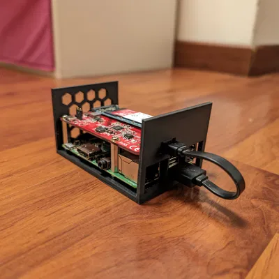 Vỏ Raspberry Pi 3B Hỗ Trợ Ổ Cứng NVME M.2 SATA (Startech)