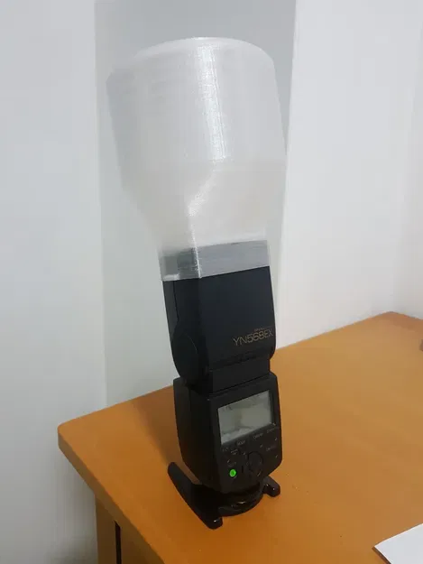 Bộ khuếch tán đèn flash cho Yongnuo YN568EX/YN510EX - Image 6