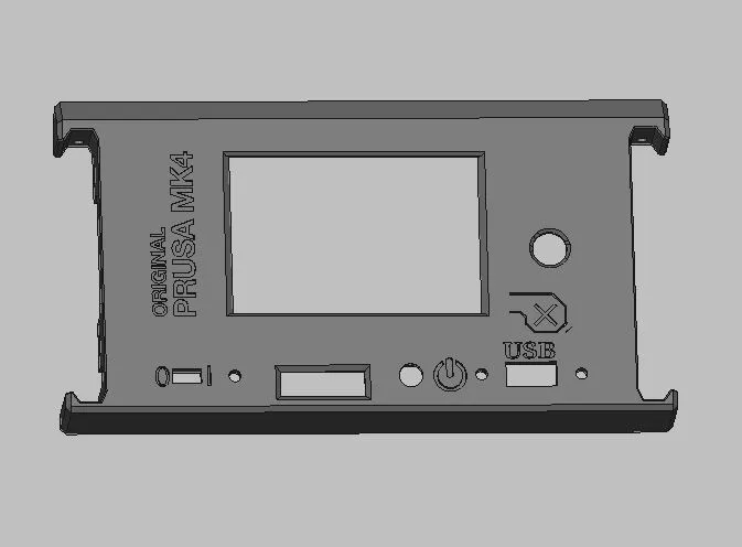 MK4 XLCD Cover cho Mặt Trước Module Prusa Box - Image 1