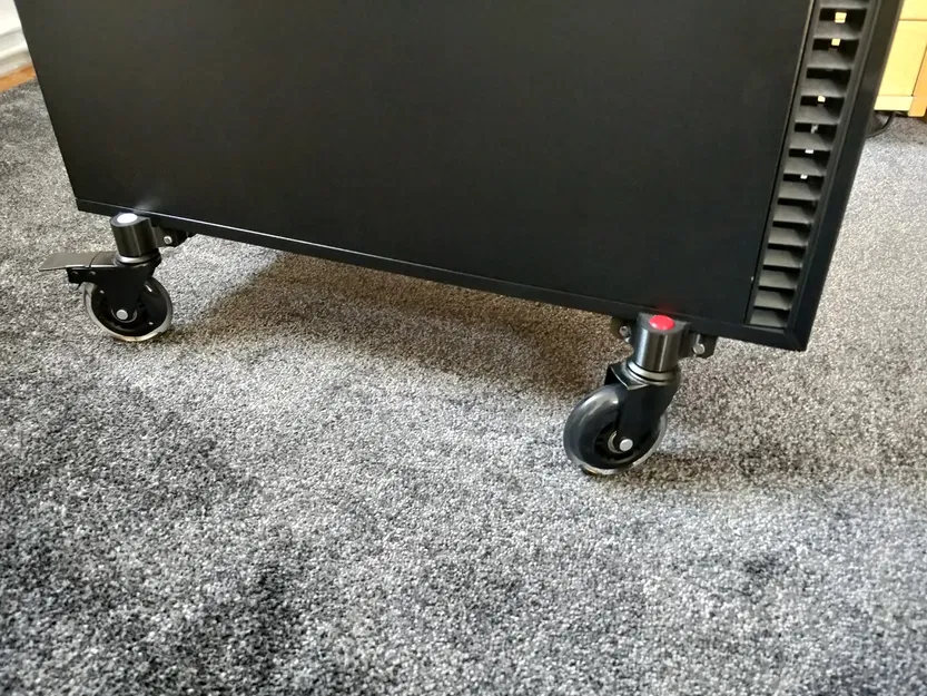 Bánh xe gia cố cho Fractal Design 7 XL, Meshify 2 XL, Define 7 - Image 1