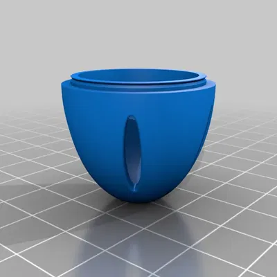 Snap fit cat bell toy